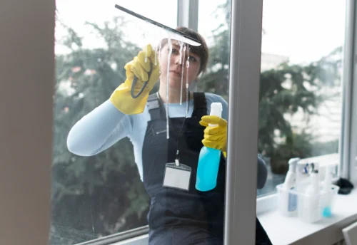 Nettoyage de vitres intérieures et extérieures à Orival